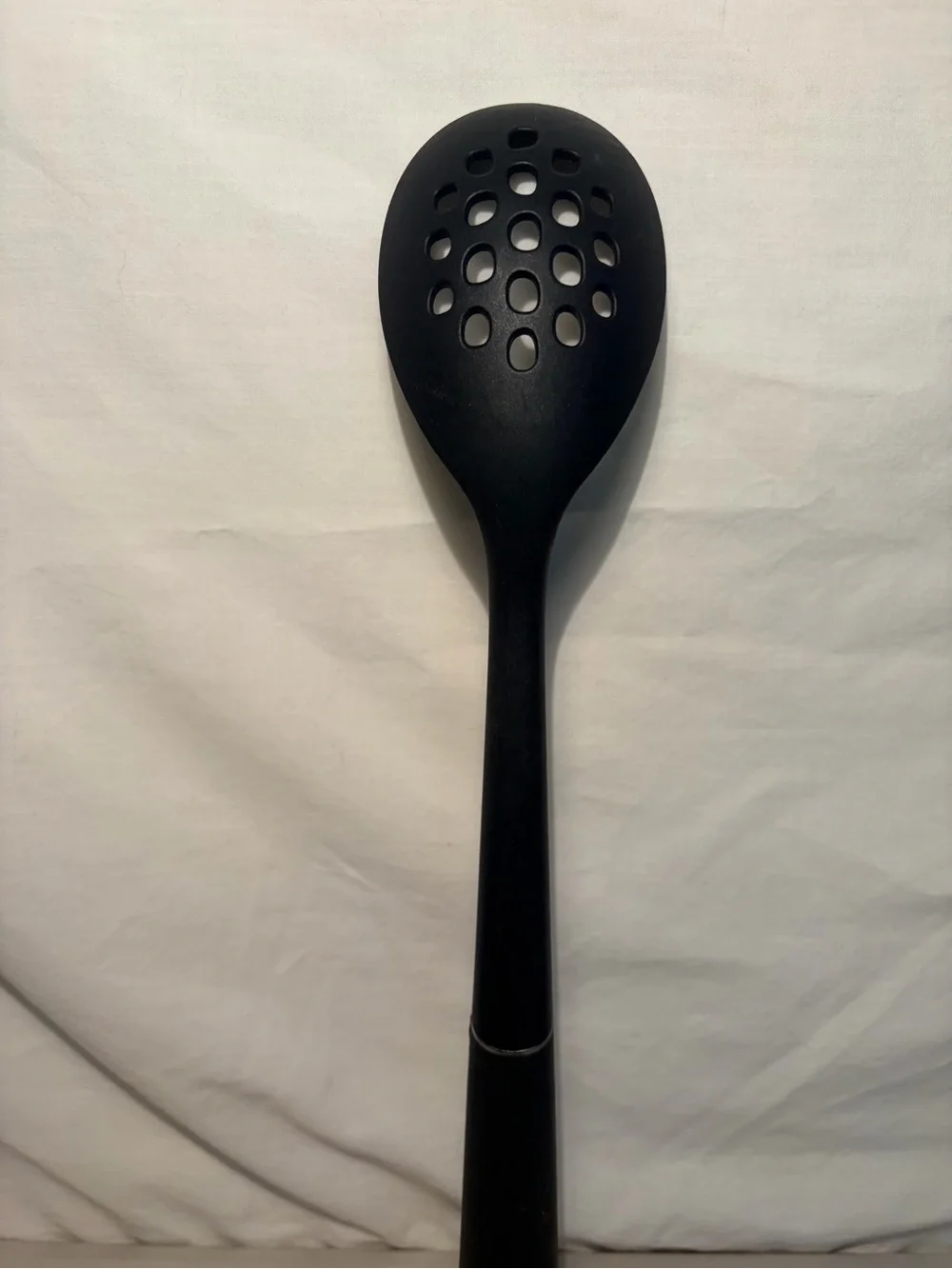OXO Black Slotted Kitchen Spoon - utensil